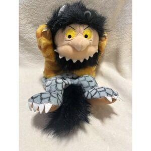 Where the Wild Things Are Hand Puppet Maurice Sendak Crocodile Creek 15" Vintage